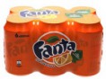 FANTA ΠΟΡΤΟΚΑΛΙ ΜΕ ΑΝΘΡΑΚΙΚΟ ΚΟΥΤΙ 6 X 330 ML